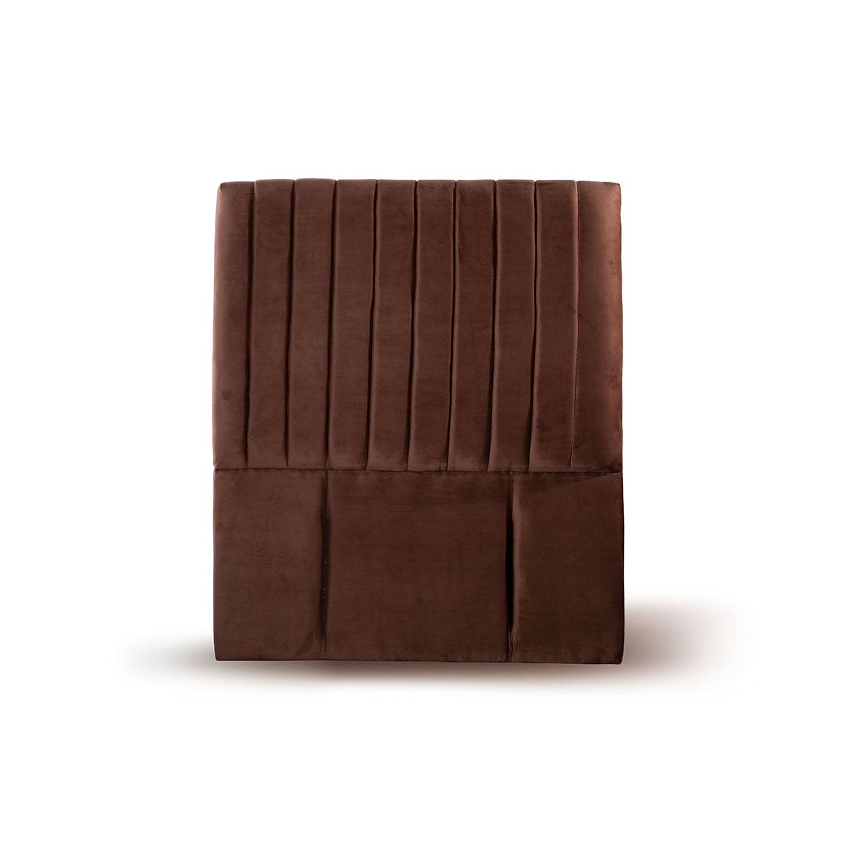 Latam Home - Respaldo Sorrento Tela Chocolate 1 Pza