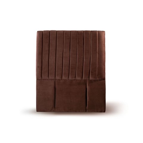 Latam Home - Respaldo Sorrento Tela Chocolate 1 Pza