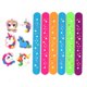 thumbnail image 3 of Pulseras Slap Bracelets Lochsoel con forma de unicornio de silicona para niños (paquete de 6), 3 of 6