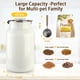 thumbnail image 2 of Contenedor para Alimentos de Mascotas Aloxina 18 kg Acero Inoxidable, 2 of 7