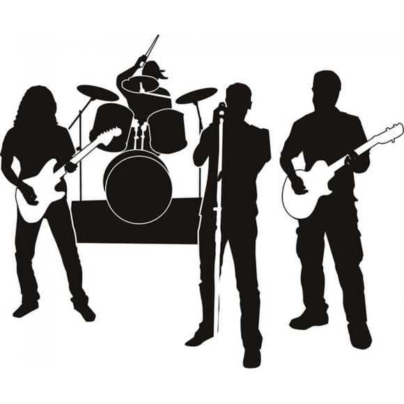 Decomural Rock Band Musicians WS-18676