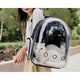 thumbnail image 2 of Mochila Transporte Para Mascotas Transparente Negro, 2 of 2