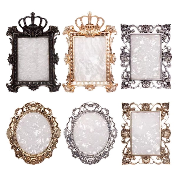 Paleta de decoración de uñas DIY, paleta de mezcla de uñas cosmética, paleta de pintura con soporte para esmalte de uñas para salón de uñas profesiona 6 uds.