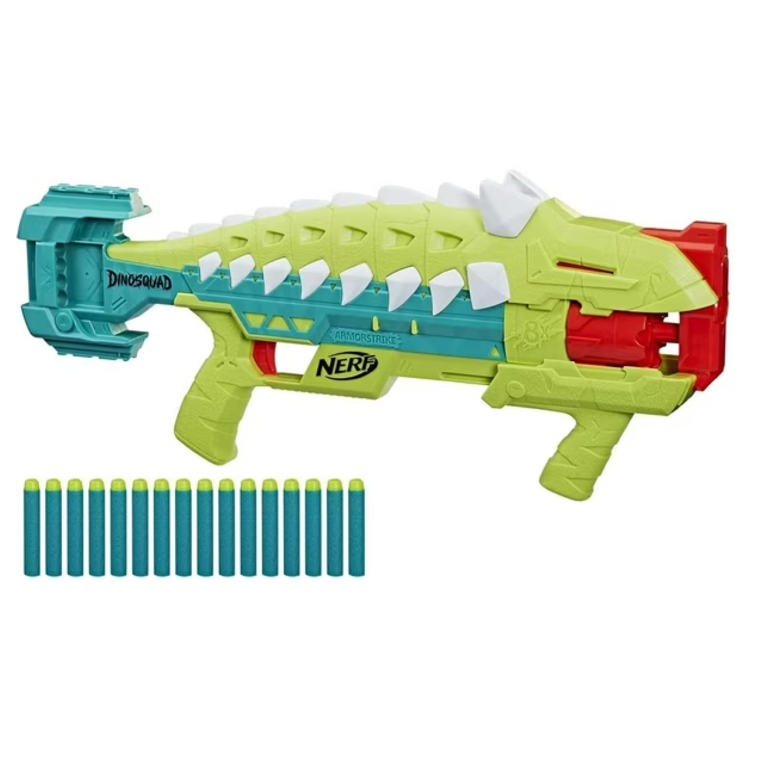 Total E-Commerce - Juguete Nerf Dinosquad Armorstrike 8 Dardos Hasbro