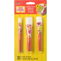 Set De 3 Pinceles De Mango Corto Mod Podge 10615