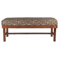 Máxima Design - Banqueta Carla Estampado Café 50X40X120 Cm