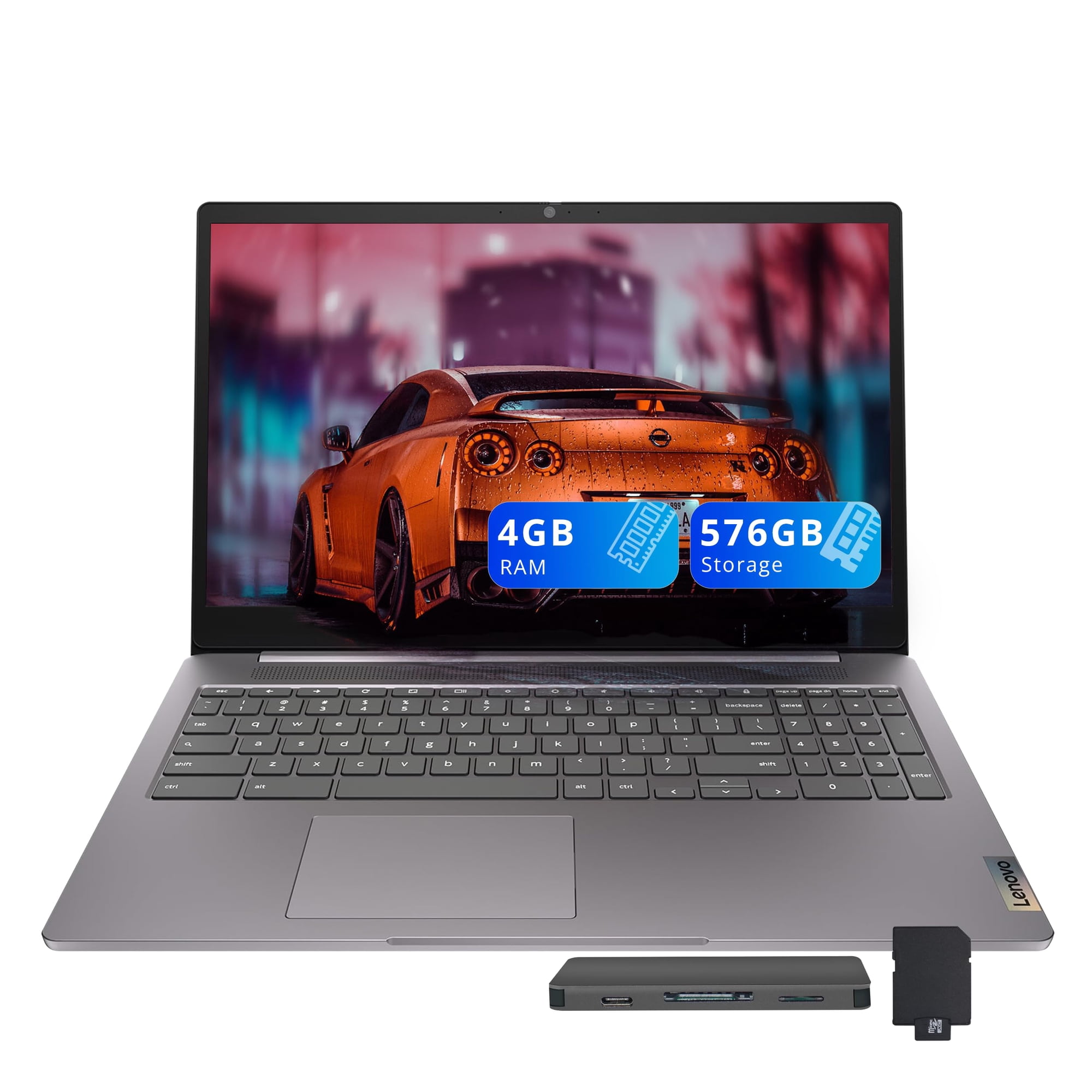 Chromebook Lenovo 3i 15.6 Fhd Intel Celeron N4500 4 Gb 576 Gb