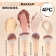thumbnail image 3 of Set de Brochas de Maquillaje EXPRESSIONS 4 piezas Brown Glam, 3 of 8