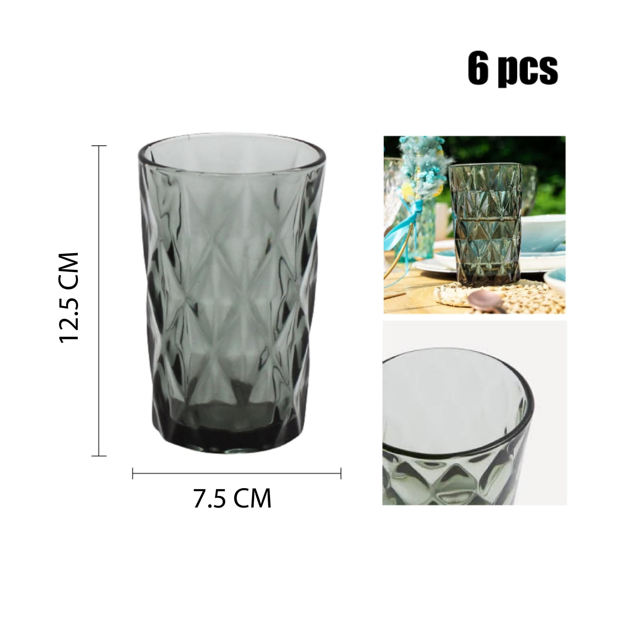 Xianzhu - Vaso Gris De Vidrio 400ml