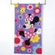 thumbnail image 1 of Toalla Playa C/Bolso 70x140+33x42 Minnie Flower, 1 of 3