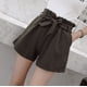 thumbnail image 2 of Pack 3 Short Casual Mujer Soft, Tiro Alta Bud Elástica 1Negro+1Azul+1Verde, 2 of 2