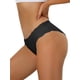 thumbnail image 4 of INSPIRAR CHIC Bragas Sin Costura para Mujeres Ropa Interior Invisible de Estiramiento Sólido Color Negro, 4 of 4