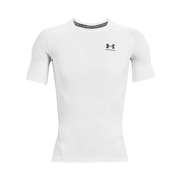 POLERA MANGA CORTA UNDER ARMOUR HEAT GEAR HOMBRE 1361518-100 - Talla L