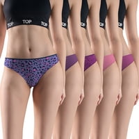 Top - Calzón Bikini Algodón Sin Elástico Pack 5 C3