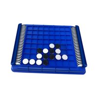 Magideal - Juego De Mesa De Estrategia Reversi, Juego De Interacción De Desafío, Juego Familiar De Fiesta Portátil Para Viajes A Casa Para Adolescentes, Adultos, Sin Disco De Penalización