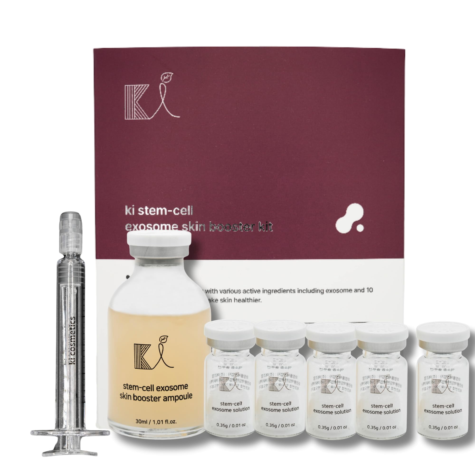 Ki Cosmetics - Kit De Refuerzo Cutáneo Stem-cell Exosome Para Cosméticos
