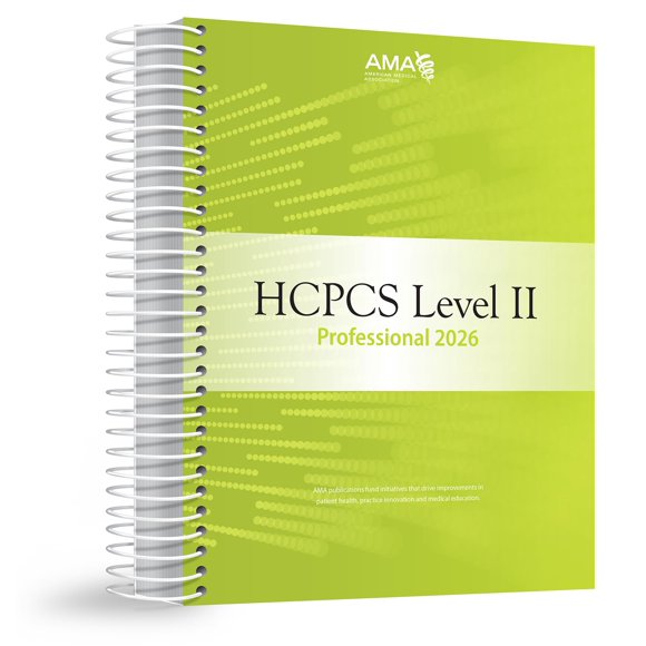 Libro HCPCS 2026 de la American Medical Association