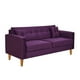thumbnail image 2 of Sofa New Retro 3C Felpa 04 Morado, 2 of 6