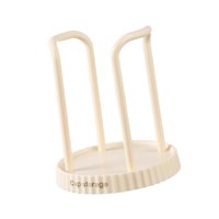 Magideal - Soporte Para Vasos De Papel, Organizador De Tazas De Café, Decoración De Pie, Adorno, Dispensador De Tazas, Estante De Almacenamiento Para Estación De Beige