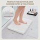 thumbnail image 2 of Alfombra Ruggnovea 61x43 cm Blanca Antideslizante Lavable, 2 of 9