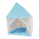 thumbnail image 1 of Los Niños Portátiles Juegan La Casa Interior Del Juego Del Bebé De La Tienda, Fácil Montan La Tienda Del Niño Azul, 1 of 5