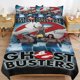 thumbnail image 1 of x298 Ghostbusters Bed Duvet Cover Microfiber Bedding Sets 3D Printed Lightweight 3 Piece Comforter Sets, 1 Duvet Cover And 2 Pillow Shams for Kids Boys Girls 79"x90" jn298, 1 of 5