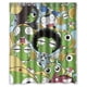 thumbnail image 1 of Cortina de ducha Frog Keroro con ganchos (60 x 72 pulgadas), 1 of 3
