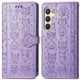 thumbnail image 1 of Funda Cartera FOXDOCK para Samsung Galaxy S24FE , Flip PU con Relieve de Gatos y Perros, Tarjetero y Soporte, 1 of 6