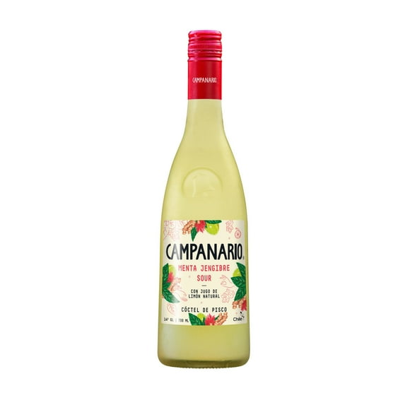Cóctel Botella Sour Menta Jengibre, 700 ml