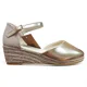 thumbnail image 1 of Sandalia Mujer Dorada Amalfi Cuña New Walk, 1 of 1