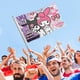 thumbnail image 4 of My Melody Bandera impresa con temática, regalo perfecto para fanáticos, amigos y familiares, y adecuada para actividades al aire libre e interiores, decoraciones de fiesta. 60*90CM, 4 of 6
