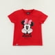 thumbnail image 1 of Polera Manga Corta Niña Rojo Minnie Mouse Face Disney, 1 of 4