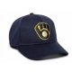 thumbnail image 2 of Gorra de béisbol OC Sports Milwaukee Brewers Youth Navy, 2 of 4