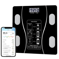 Linea Sport - Báscula Digital Inteligente Con Bluetooth Para Baño Inalámbrica