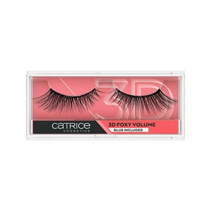 Catrice - Pestañas Postizas 3D Foxy Volumen Pega Incluida