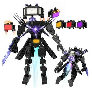 Genérica - Titan Tv Man Mejorado Bloques Gran Tamaño