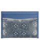 thumbnail image 1 of Estuche para tarjetas Coach 10 cm Crystal Signature Denim, 1 of 6