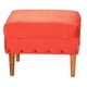 thumbnail image 4 of Poufs Provenza Tachas Felpa 04 Rojo, 4 of 5