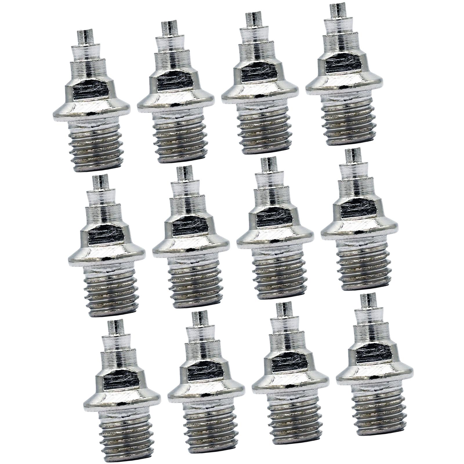 Magideal - 12 Piezas De Púas De Pista, Púas De Repuesto Para Deportes De Velocidad, Púas De Acero De Aleación Para Zapatillas De Pista Para Correr, Salto Largo Y