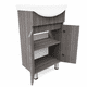 thumbnail image 2 of Mueble con vanitorio Ciro colo humo con patas, 2 of 4