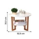thumbnail image 3 of Mesa de Centro Felini Metal Blanca, 3 of 3