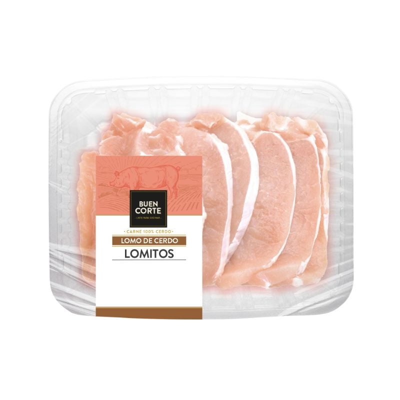 Lomitos De Cerdo 340 g El Buen Corte
