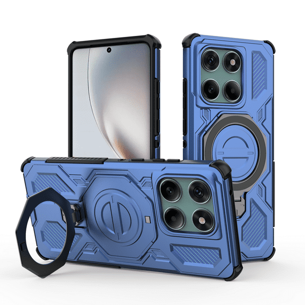Funda FOXDOCK para Motorola Edge 60 Fusion 5G , magnética, ligera, soporte 360°, antigolpes