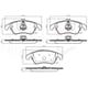 thumbnail image 2 of Pastillas Freno para auto Mercedes Benz SLK250 2011-2020 Delantero, 2 of 4