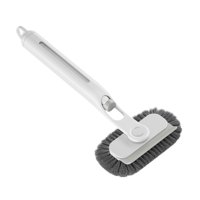 Bothyi - Cepillo De Limpieza Giratorio Cepillo Para Fregar Sartén Fregadero Cubierta Dispensador De Jabón Raspador