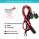 thumbnail image 2 of Juego de 2 cables SPARKING de 61 cm 10 AWG con fusible de 30 A, 2 of 8