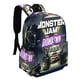 thumbnail image 2 of Monster Jam-theme Backpack, Campus style schoolbag Bookbag with Adjustable Shoulder Straps And Large Zip Compartment, Unisex Travel Bags.42x30x15cm, 2 of 6