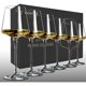 thumbnail image 1 of Coccot Wine Glasses Set of 6, Crystal White Wine Glasses, Red, 1 of 3