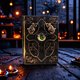 thumbnail image 2 of Libro con Ojo Animado y Luz 22 cm Halloween - Frank & Mortis, 2 of 3