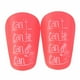 thumbnail image 2 of 2 Uds Mini Espinilleras De Fútbol Protección De Piernas Para Deportes Al Aire Libre Juego De Fútbol Rosa 8cm X 5cm, 2 of 3
